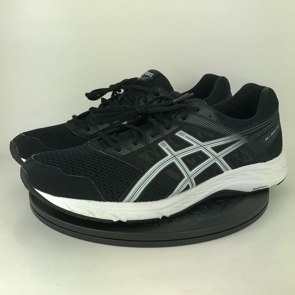 Asics Other - Asics Gel-Contend 5 Black/White Athletic Running Shoes 1011A256 Men's Size 14